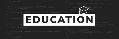 Education banner